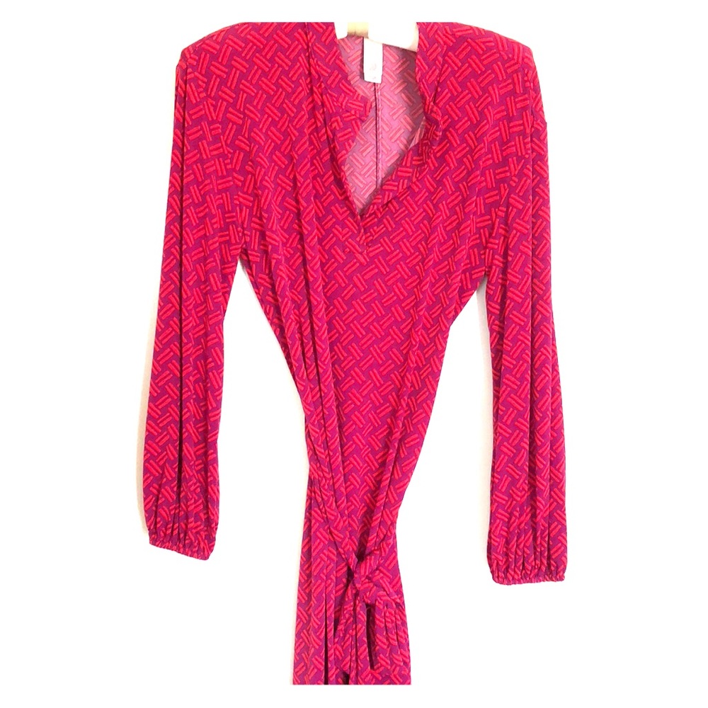 DVF style dress.